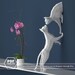 Papercraft Cats, Couple of Cats (2 PDF patterns), Paper Sculptures DIY, Low Polygon, Lowpoly Kittens, 3D Papercraft, First Anniversary Gift