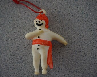 Vintage Rare Carnaval De Quebec Bonhomme Ornament 1978 Bonhomme Carnaval De Quebec Souvenir
