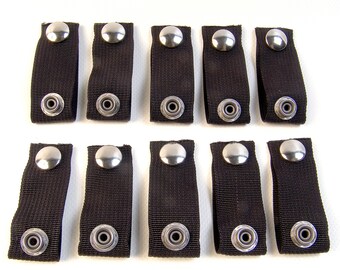 Extender Snaps for Your Boat Cover, Jacket, Tent (Extend A Snap), Adds 2" Inch, Finger Loop Built In, 10 Piece Set