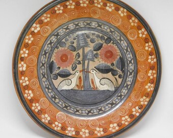 1950s Tonala Pottery by Simon Galvan, Mexican Art Pottery