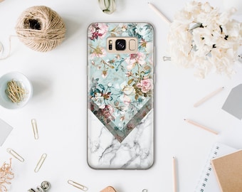 Floral Samsung Galaxy S8 Case Google Pixel 2 Case Samsung S9 Plus Case Sasmung Note 8 Case Samsung A3 Case LG G5 Case Samsung S5 WA1213