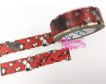Alice in Wonderland Washi Tape - 10 meters WT828 Shinzi Katoh