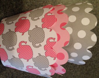 Elephant Cupcake Wrappers Set of 12
