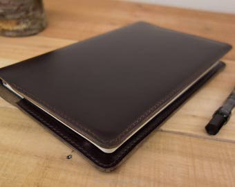 Leather Moleskine, Large Moleskine, Leather Cover, Leather Journal, Notebook Cover,Moleskine Large, Bullet Journal, Leather, Burgundy