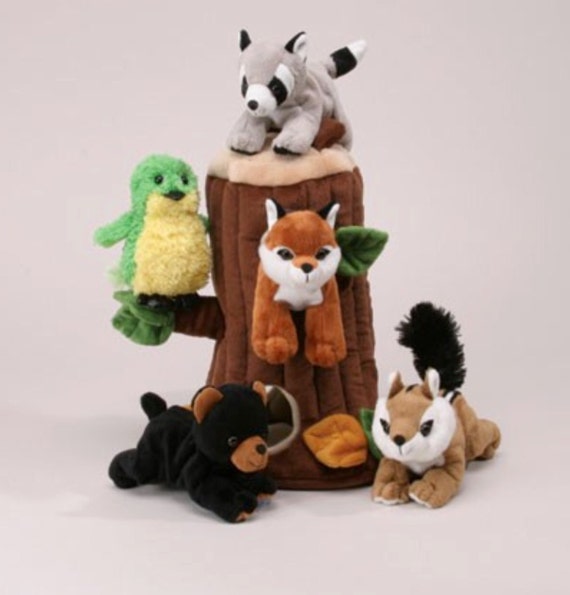 wildlife tree plush