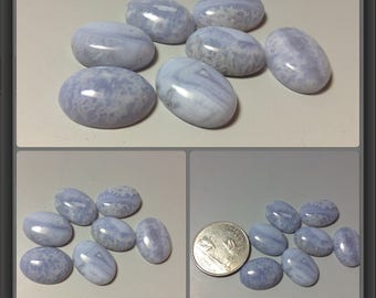Blue Lace Agate Cabochon 13x18mm