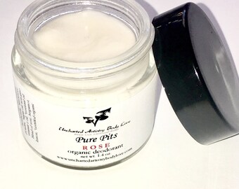Pure Pits Organic Deodorant - Aluminum Free Deodorant, BPA free Deodorant, Natural Deodorant, Non-Toxic Deodorant, Cruelty Free Deodorant