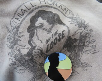On the Loose Sunset Enamel Pin