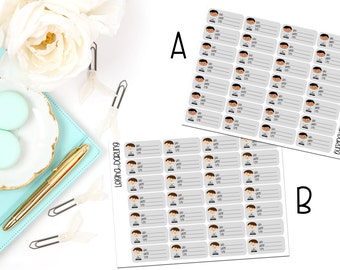 Male Doctor Appointment Planner Stickers