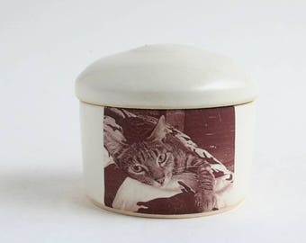 Small Photo Pet Urn - photo urn, small pet urn, cremation, cat urn, dog urn, custom urn, urn cremation