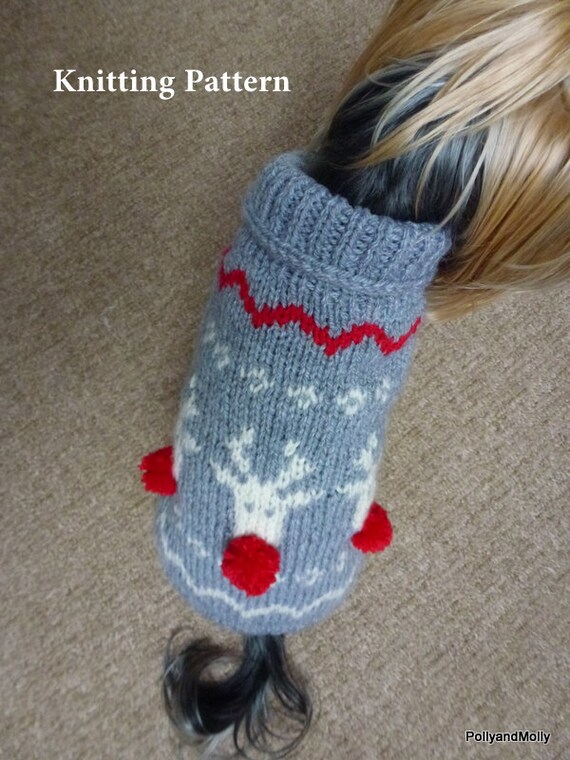 Christmas Dog SweaterPDF Pattern