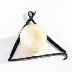 Vanilla Butter - fragrant silky moisturizer - all organic - vegan - 2 oz glass jar
