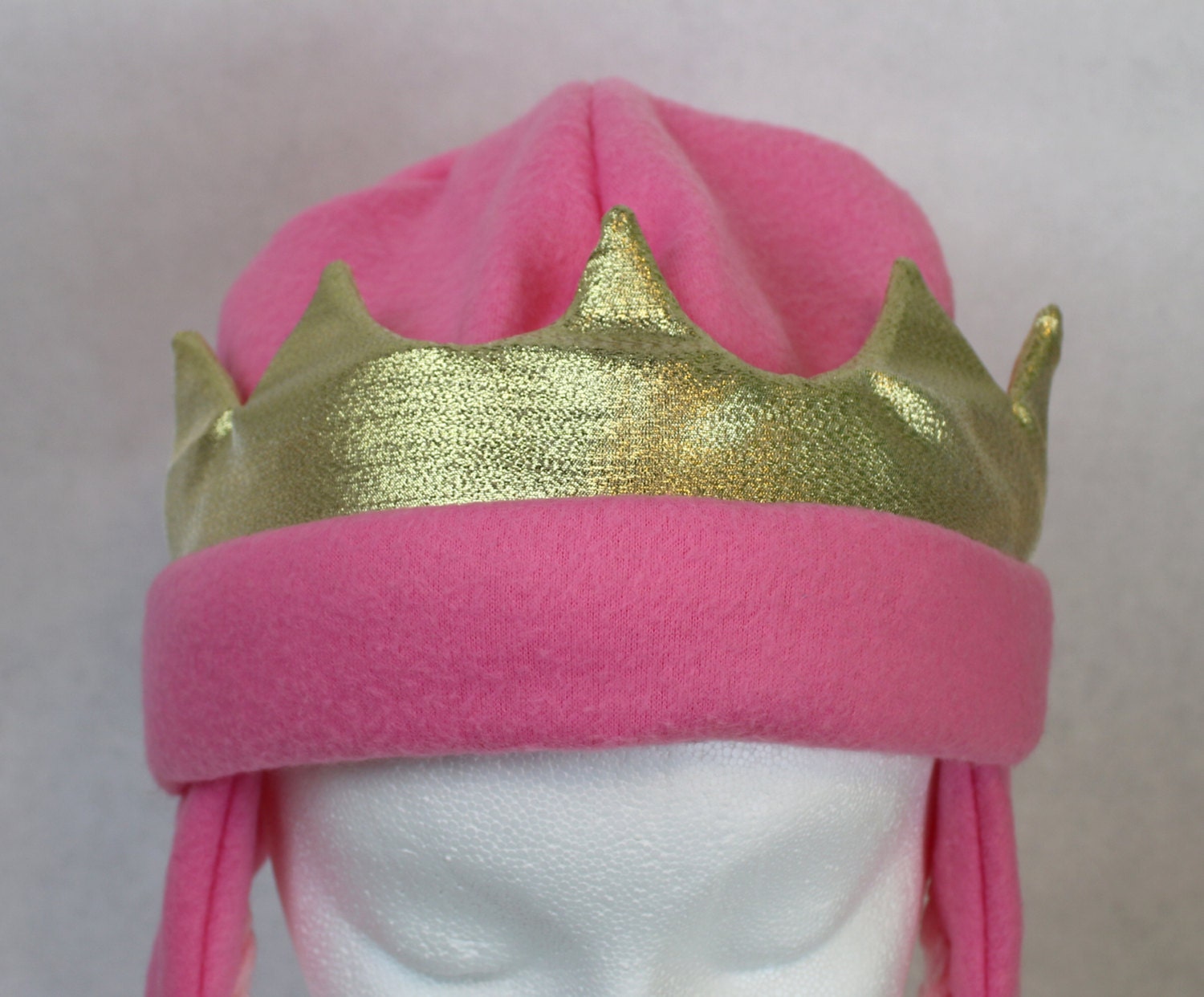 Princess Fleece Hat Baby Child and Youth Sizes