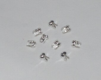 50 silver knot cover fits the ball chain 2.4 mm diameter