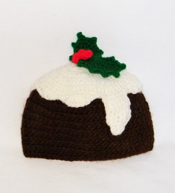 Items similar to Christmas pudding hat on Etsy