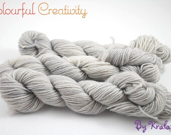 Light Grey - Colourful Sock Kitten