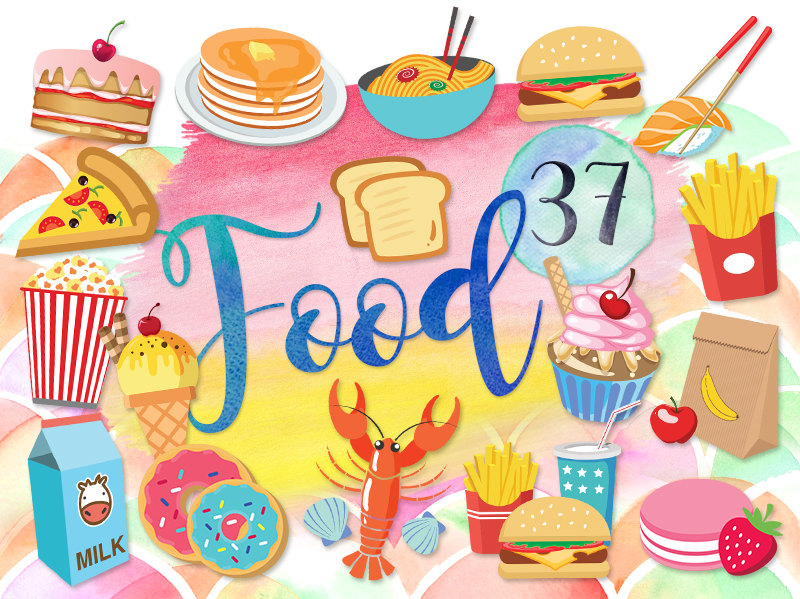 37 Cute Food Clipart: MEAL CLIPARTS Pizza (800 x 599 Pixel)