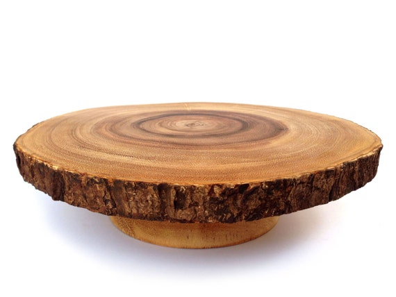 Rustic Cake Stand Wood Wedding Cupcake Rustic Cake Stand Wood Wedding Cupcake Wooden Decor Table Centerpiece Tree Bark
