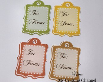 Thanksgiving Tags (4 per Set),Thanksgiving,Thanksgiving Tag,Tag,Tags,Holiday-Holiday Tag