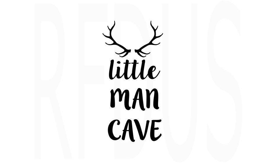 Download Little Man Cave SVG Easy Cricut cutting file Svg Sayings