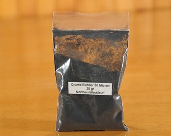 FreeShip- Crumb Rubber, Tire Regrind, 50 Micron, Latex Extender - (Contact shop to request actual ship cost for multi items)