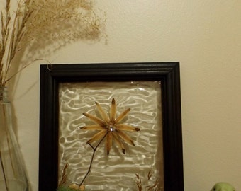Wall Decor, SunCatcher, Rustic Decor, Flower