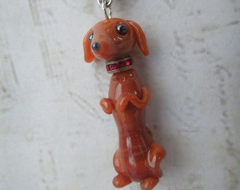 Dachshund, dachshund pendant, dachshund jewelry, dog pendant, pet jewelry