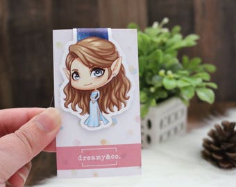 Feyre (Design A - Silketara) - ACOTAR Magnetic Bookmark