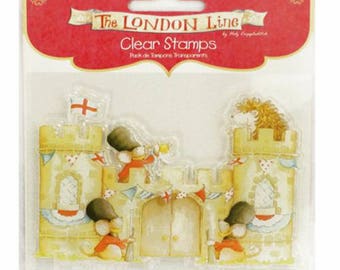 Tampons transparent clear stamps king of the castle - 002026