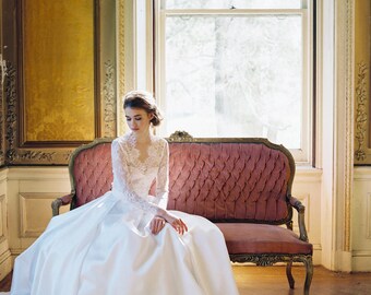 White Tie Skirt - Sample