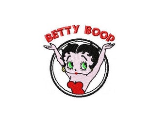 Betty Boop Embroidery Design - Instant Download
