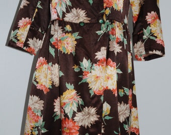Vintage floral dress Size 38 FR