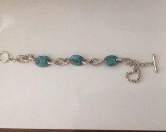 BARSE Sterling Silver Turquoise Bracelet