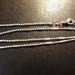 Beautiful Silver 925 link chain necklace 1 mm hallmarked 925 Silver with clasp (45cm)