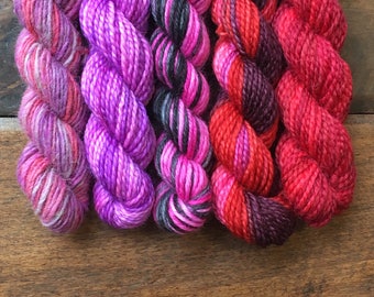 Harry Potter Mini Sock Yarn Skeins - Amortentia - Set of 5 for your knitting project bag