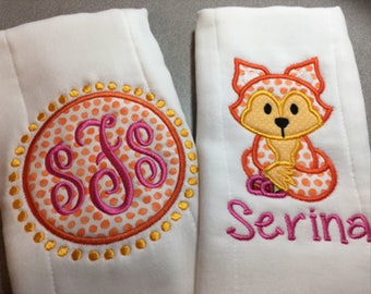 Baby Burp Cloths, Personalized Burp Cloth, Baby Burp Cloth, Burp Cloth Set, Baby Girl Burp Cloth, Baby Boy Burp Cloth