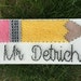 Teacher's Gift Custom teacher string art pencil string
