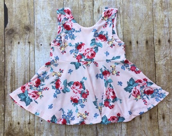 V Back Peplum, peplum top, long sleeve, short sleeve, tank, flutter sleeve, girl shirt, toddler shirt, short sleeved top, knit top