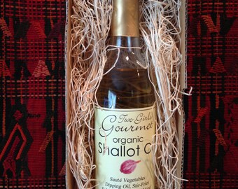 Shallot Oil - Organic canola oil infused with shallots