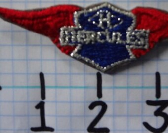 Vintage "Hercules" Motorcycle Patch (005)