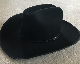 Black Cowboy Hat 3X Beaver