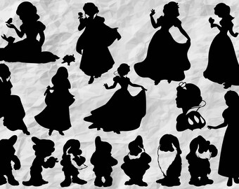 Free Free 85 Svg Snow White Silhouette SVG PNG EPS DXF File