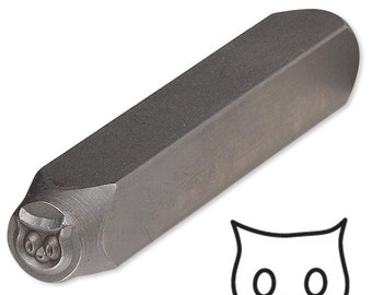 Cat Face Metal Stamp Punch Tool Design PMC Clay Marking 11
