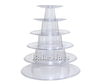 6 Tier Macaron Tower or Display Stand for French Macarons