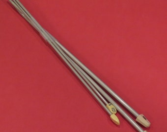 Destash Knitting Needles - Straight knitting needles US 8 - 3.5mm - -long straight knitting needles
