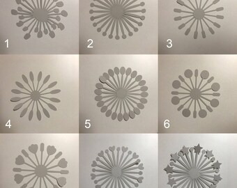 Pre Cut Centers-Large 5.5"