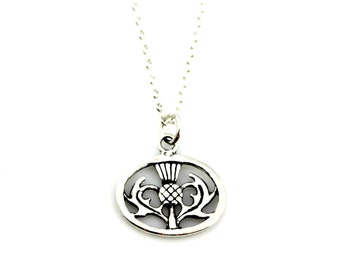 SCOTTISH THISTLE NECKLACE - Scotland