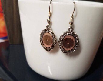 Clockwork Filigree Dangle Earrings SALE