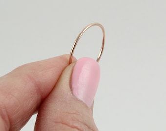Super thin gold ring | Rose gold ring | Ultra thin ring | Thin rose gold ring | Dainty gold ring | Minimal gold ring | Gold stacking ring
