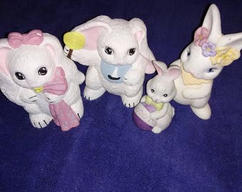 Vintage Easter bunnies